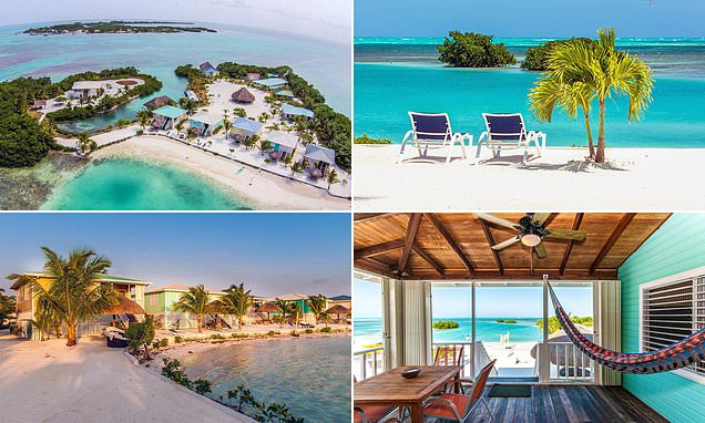 Stunning private island resort in Belize hits market for £3