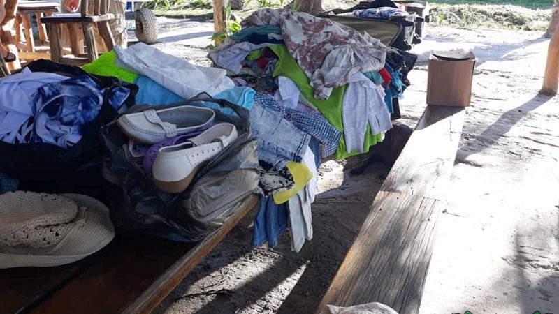 Maresha Reid organizes food and clothing drive to help flood