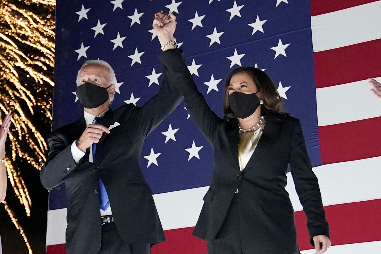 Joe Biden and Kamala Harris declared winners of 2020 US