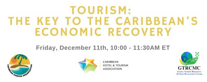 Experts to examine Caribbean tourism and economic recovery on December