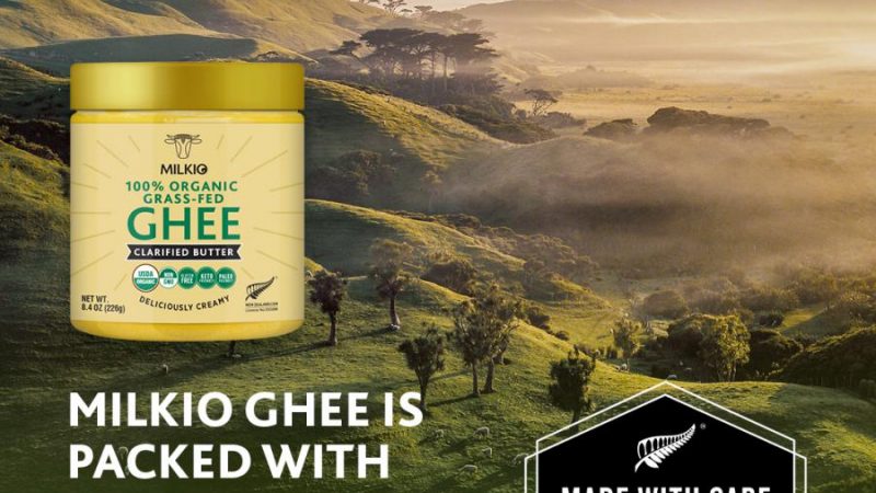 Milkio grass-fed organic ghee has earned good consumer feedback