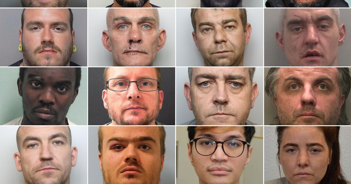 58 of the most notorious criminals locked up in the