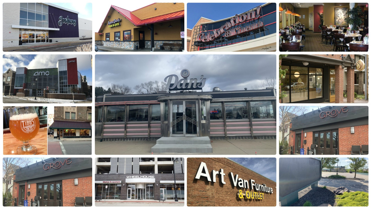 54 West Michigan businesses we said goodbye to in 2020