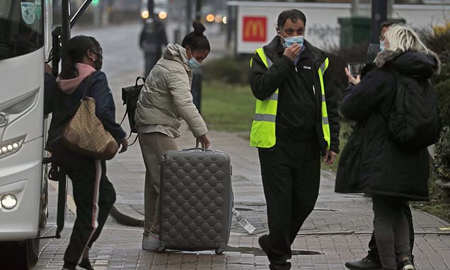 Welcome to Hotel Quarantine! First Heathrow arrivals land