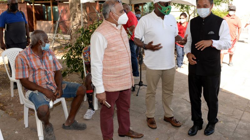 India’s High Commissioner to Jamaica, His Excellency Rungsung Masakui at