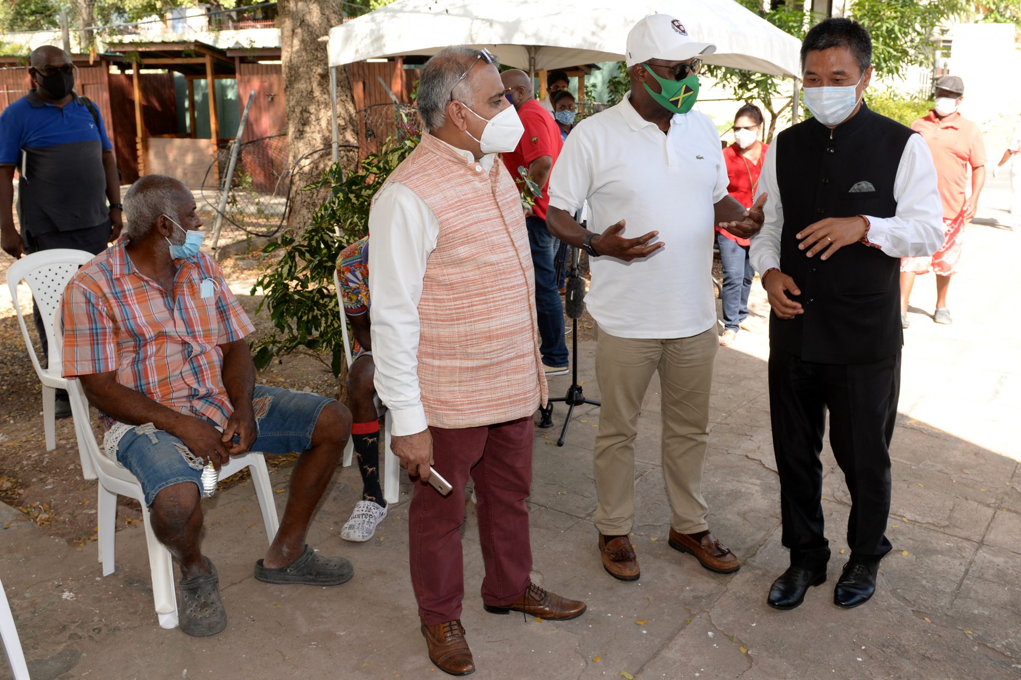 India’s High Commissioner to Jamaica, His Excellency Rungsung Masakui at