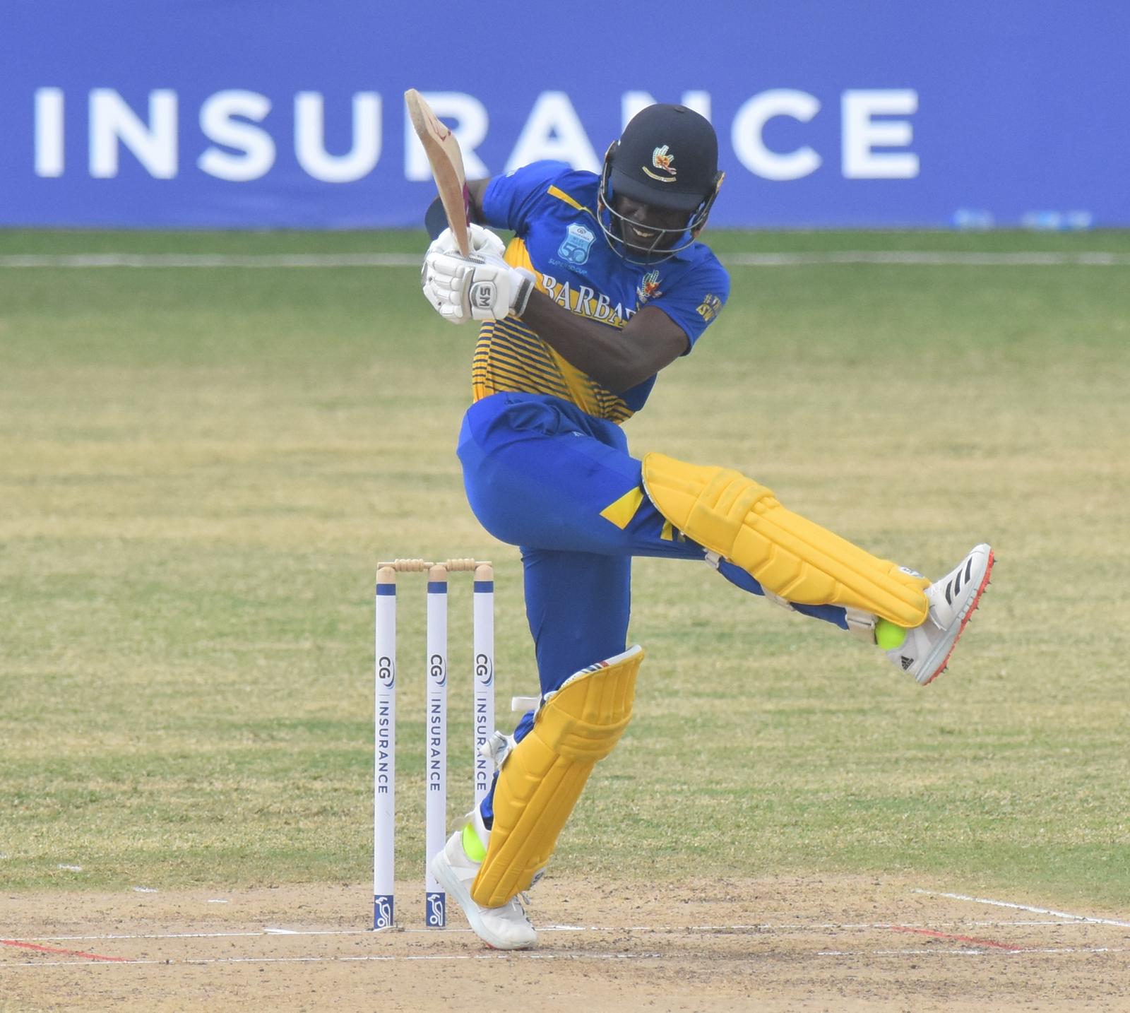 Regional Super 50 Pollard’s 5-17 & Mohammed’s ton see Red