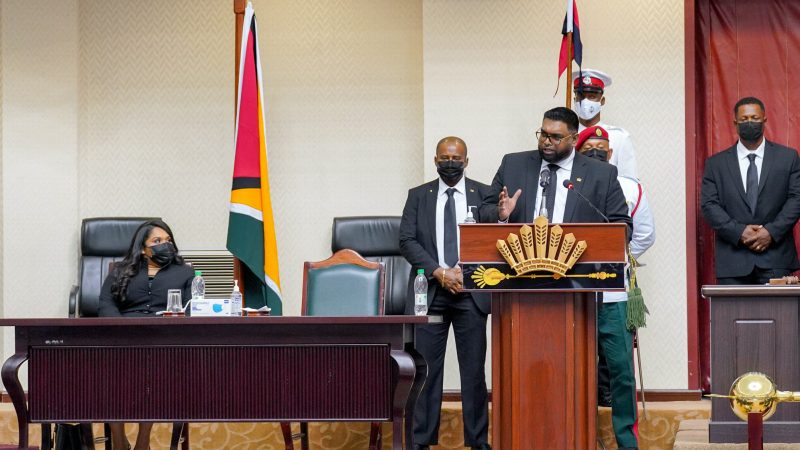 President Ali says nothing about securing better Exxon deal or