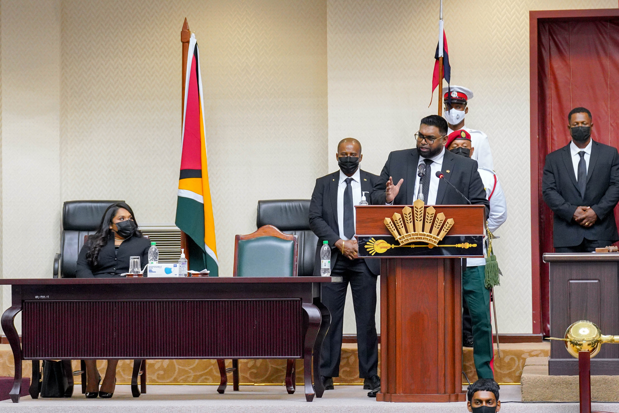 President Ali says nothing about securing better Exxon deal or