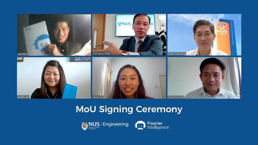 Fourier Intelligence partners the National University of Singapore to advance