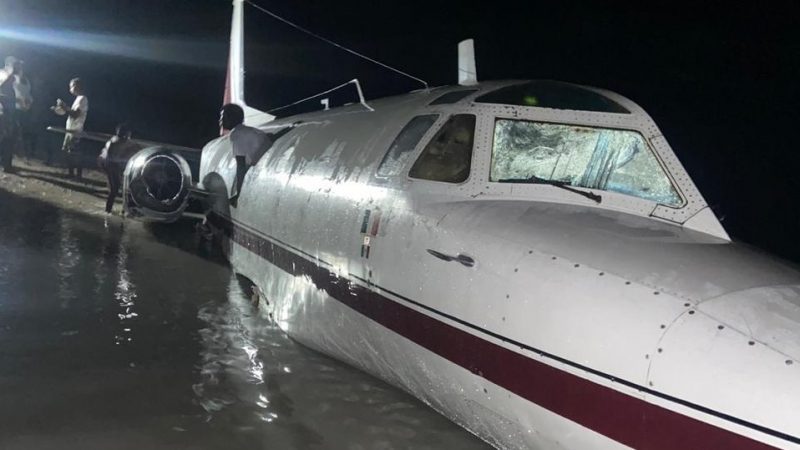 Jamaica: Small plane crashes in Rocky Point, Clarendon
