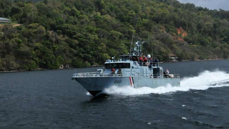 Trinidad coast guard breaks up illegal party
