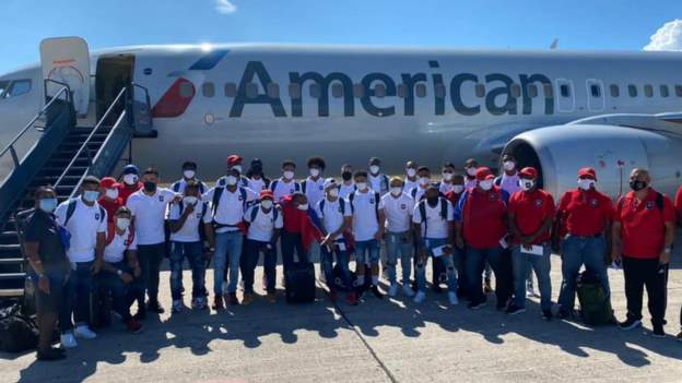 Belize football team held up by armed gang in Haiti