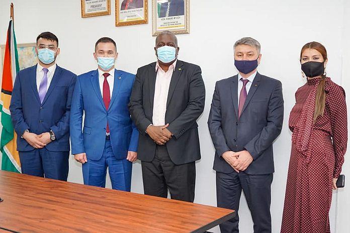 Guyana attracts Kazakhstan business interest