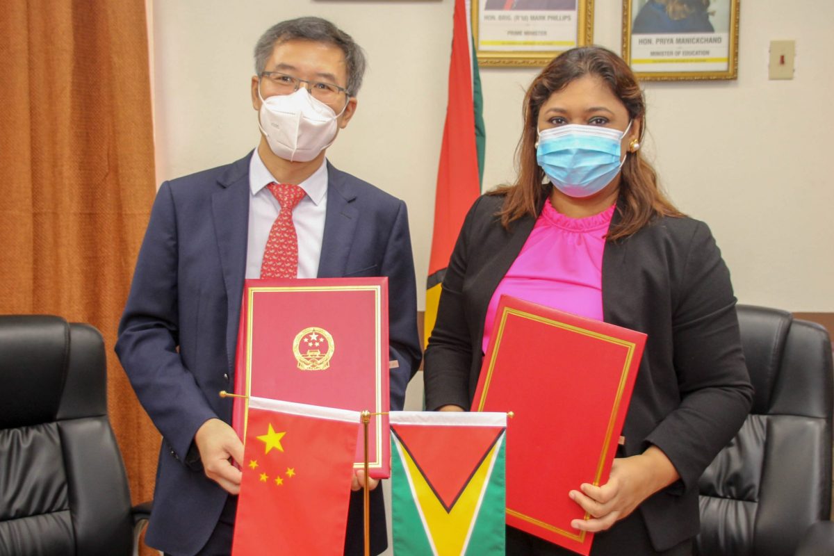 Students can win US$1000 as Guyana, China launch “Friendship Youth
