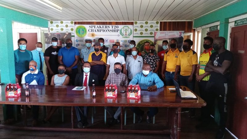 GCB/ECC launches Speaker’s T20 Club C/Ships