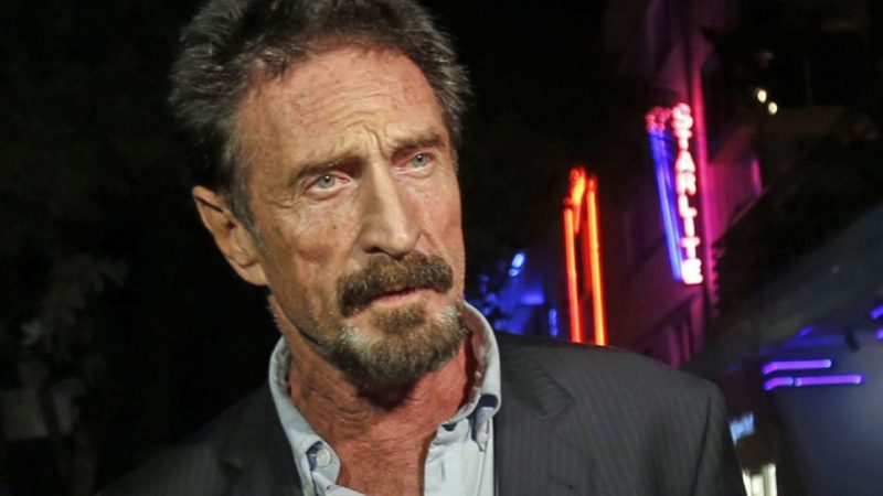 Antivirus software creator John McAfee charged with cheating investors