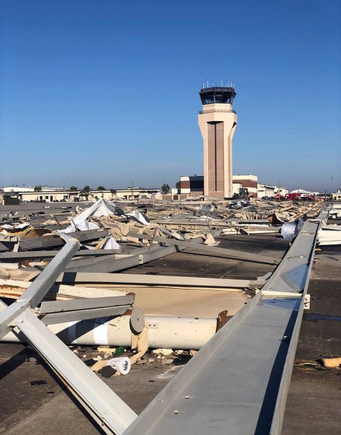 From Tohoku to Tyndall, Air Force dependent faced down two