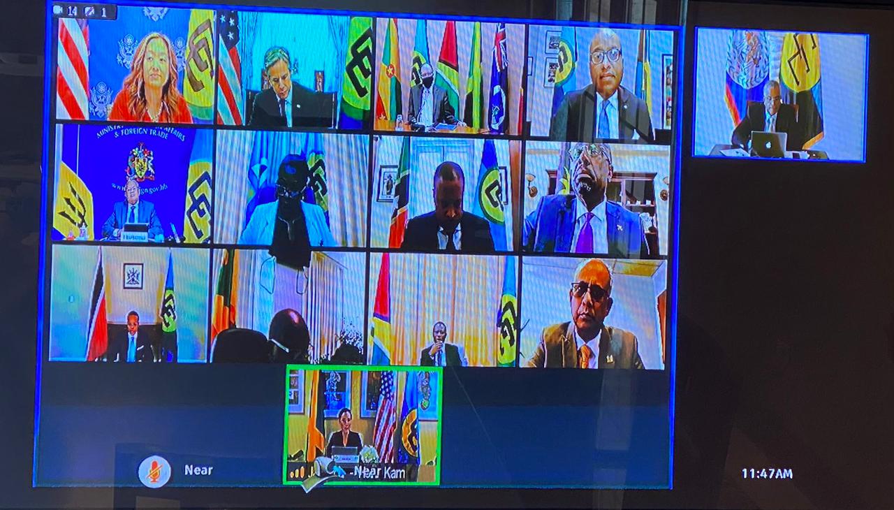 Belize Participates in Virtual Roundtable with US Secretary of State