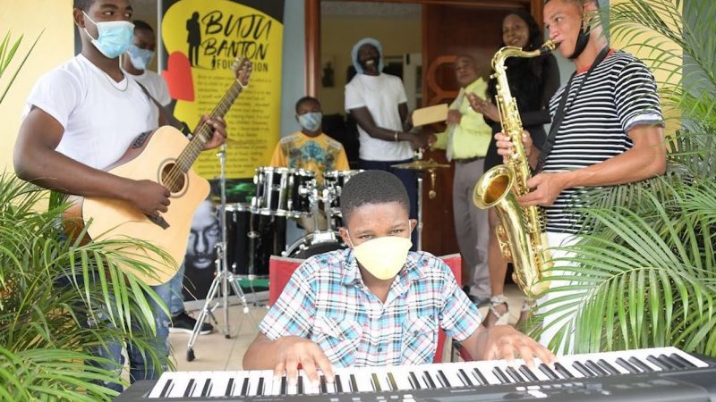 Buju Banton Gifts Music Equipment to Mount Olivet Boys’ Home