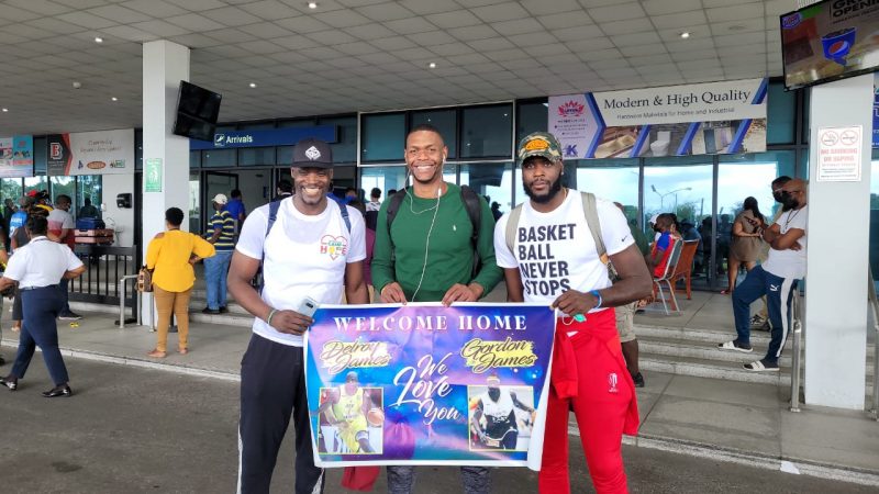 Moe and James brothers arrive in Guyana