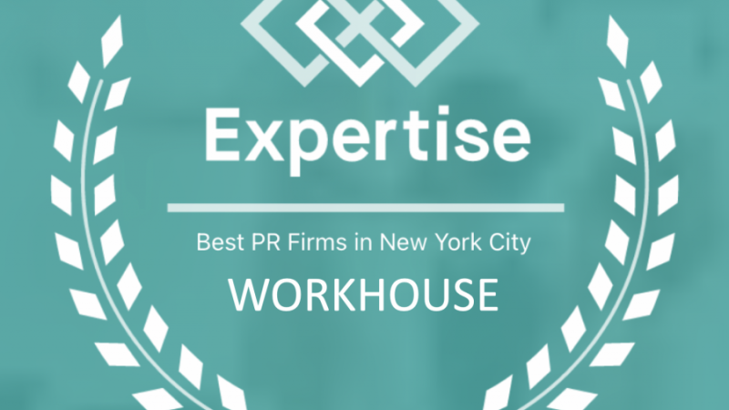WORKHOUSE Sweeps Three ‘Best PR Firm’ 2021 Awards