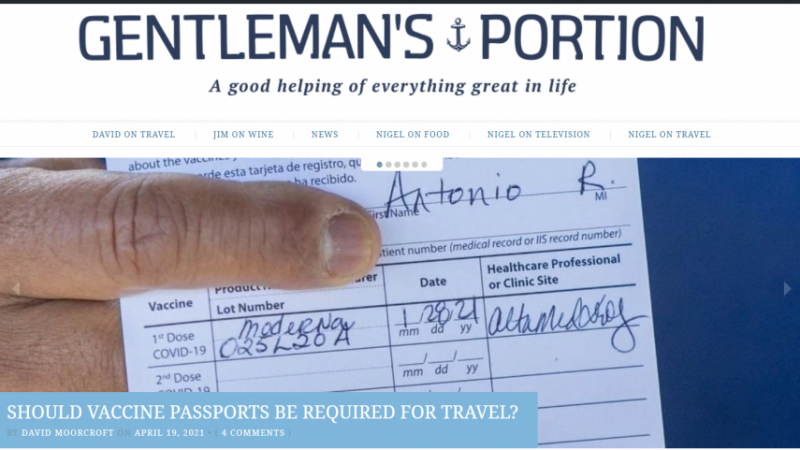 Should Vaccine Passports be Required for Travel?