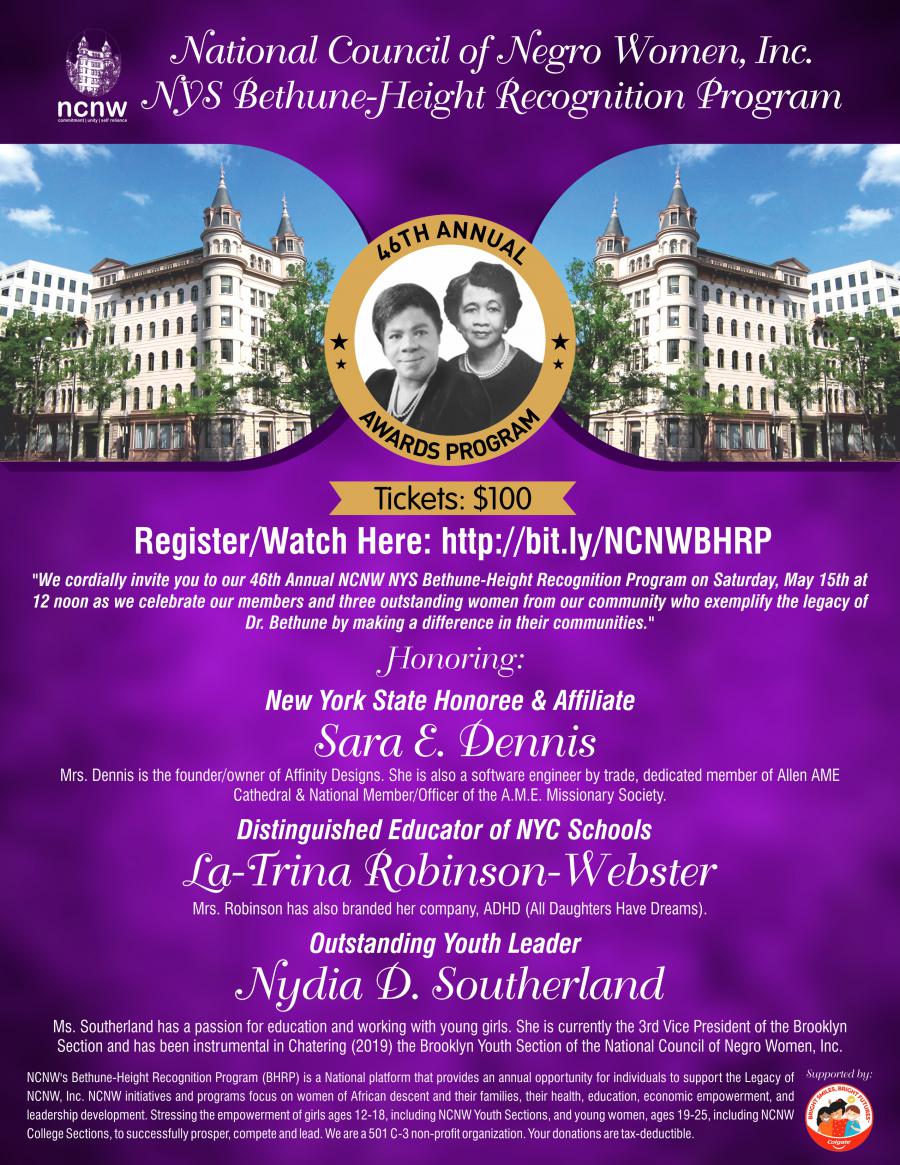 National Council of Negro Women Inc