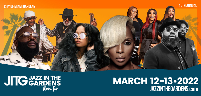 CITY OF MIAMI GARDENS ANNOUNCES STAR STUDDED LINEUP FOR JITG 2022