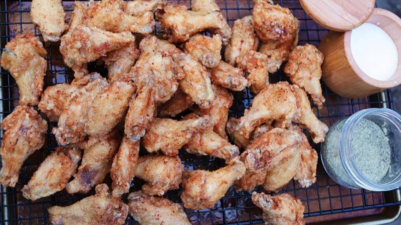 Ultimate Crispy Chicken Wings.