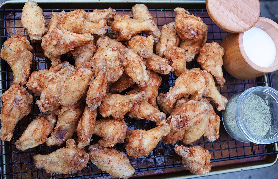 Ultimate Crispy Chicken Wings.