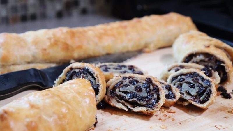 Currants Roll, A Caribbean Classic.