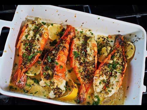 Grilled Garlic Shrimp #TastyTuesdays | CaribbeanPot.com