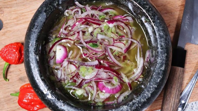 Appetizing Onion Choka.