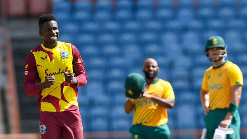 West Indies include Kevin Sinclair for New Zealand ODIs; Shimron