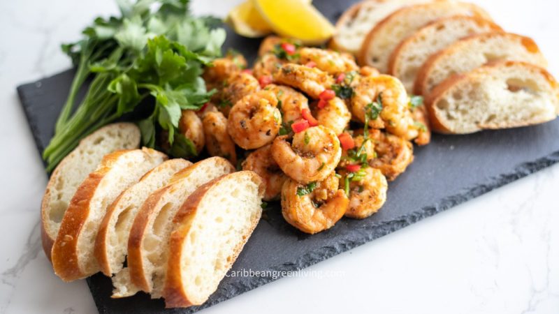 Quick And Healthy Lemon Garlic Shrimp