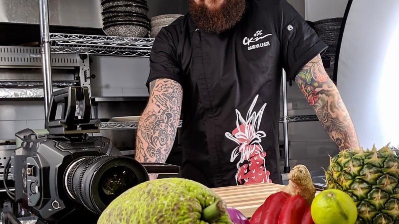 Mindful cooking with Damian Leach