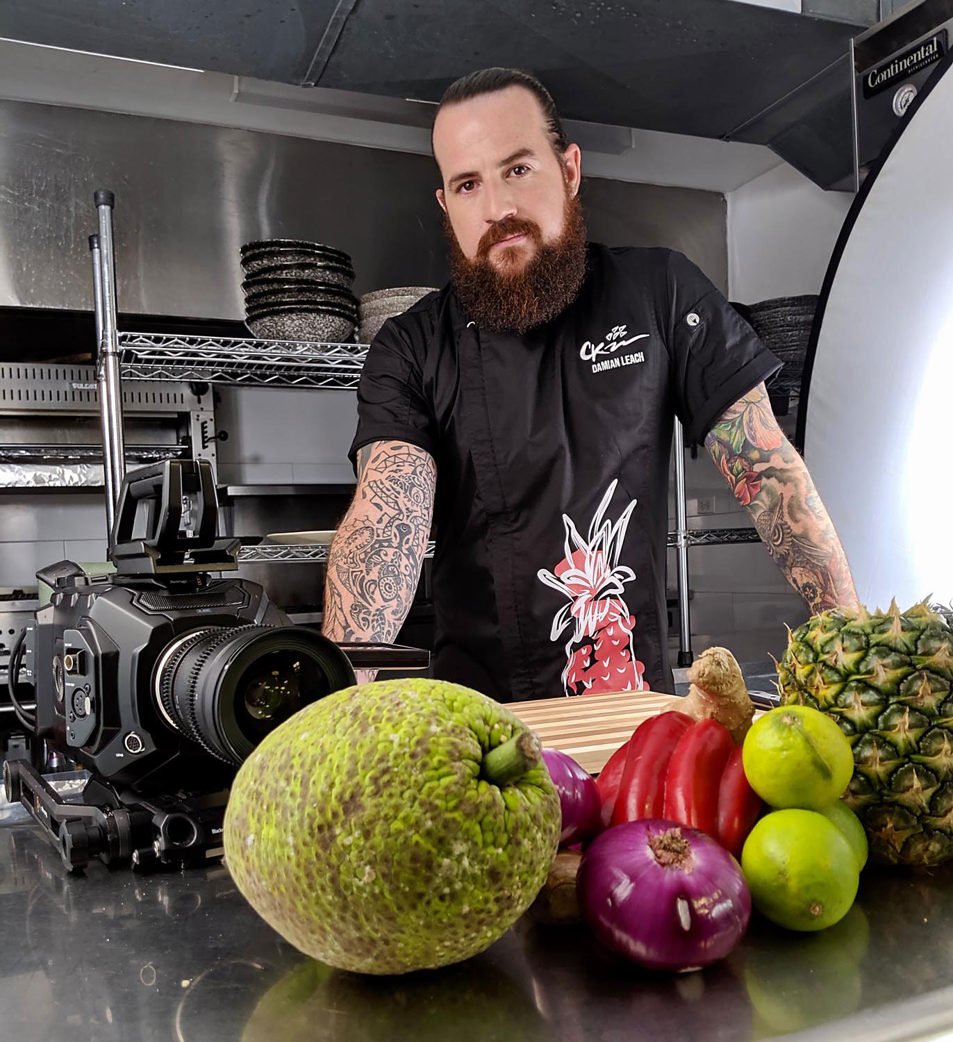 Mindful cooking with Damian Leach