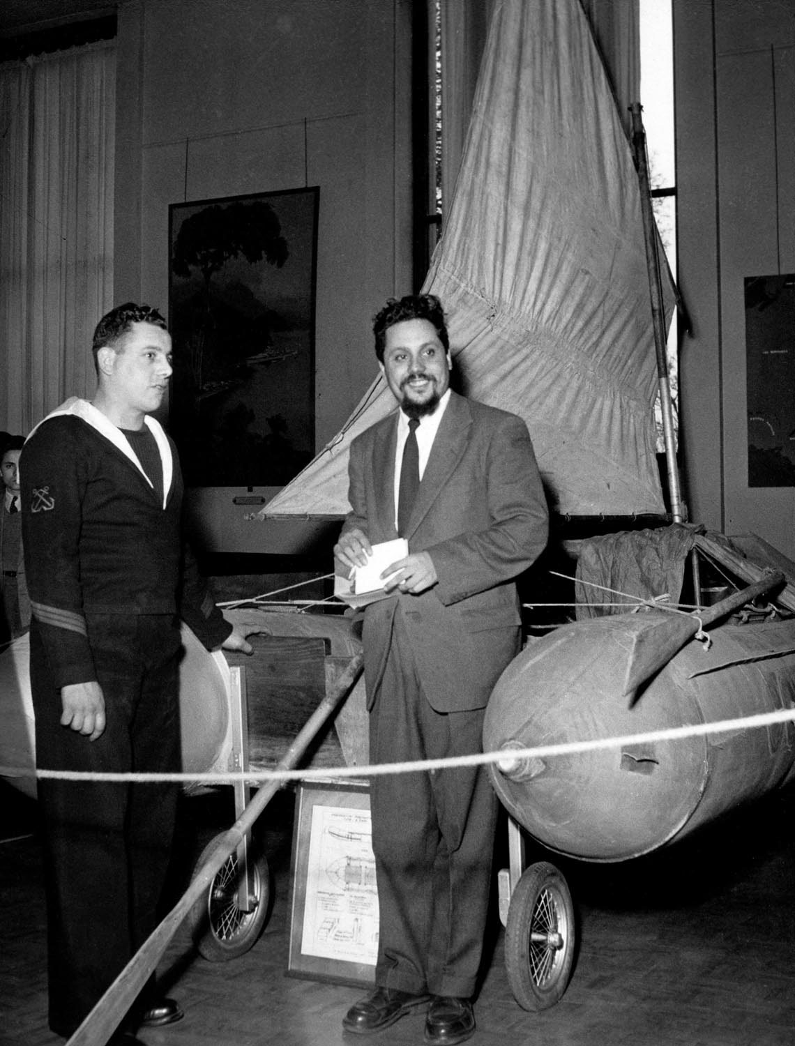 Alain Bombard: the voluntary castaway