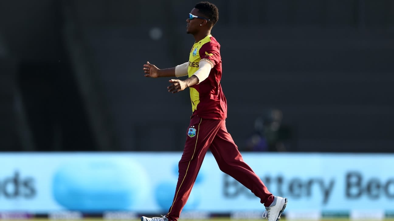 King unbeaten 91 and Hosein’s four-for seal series for West