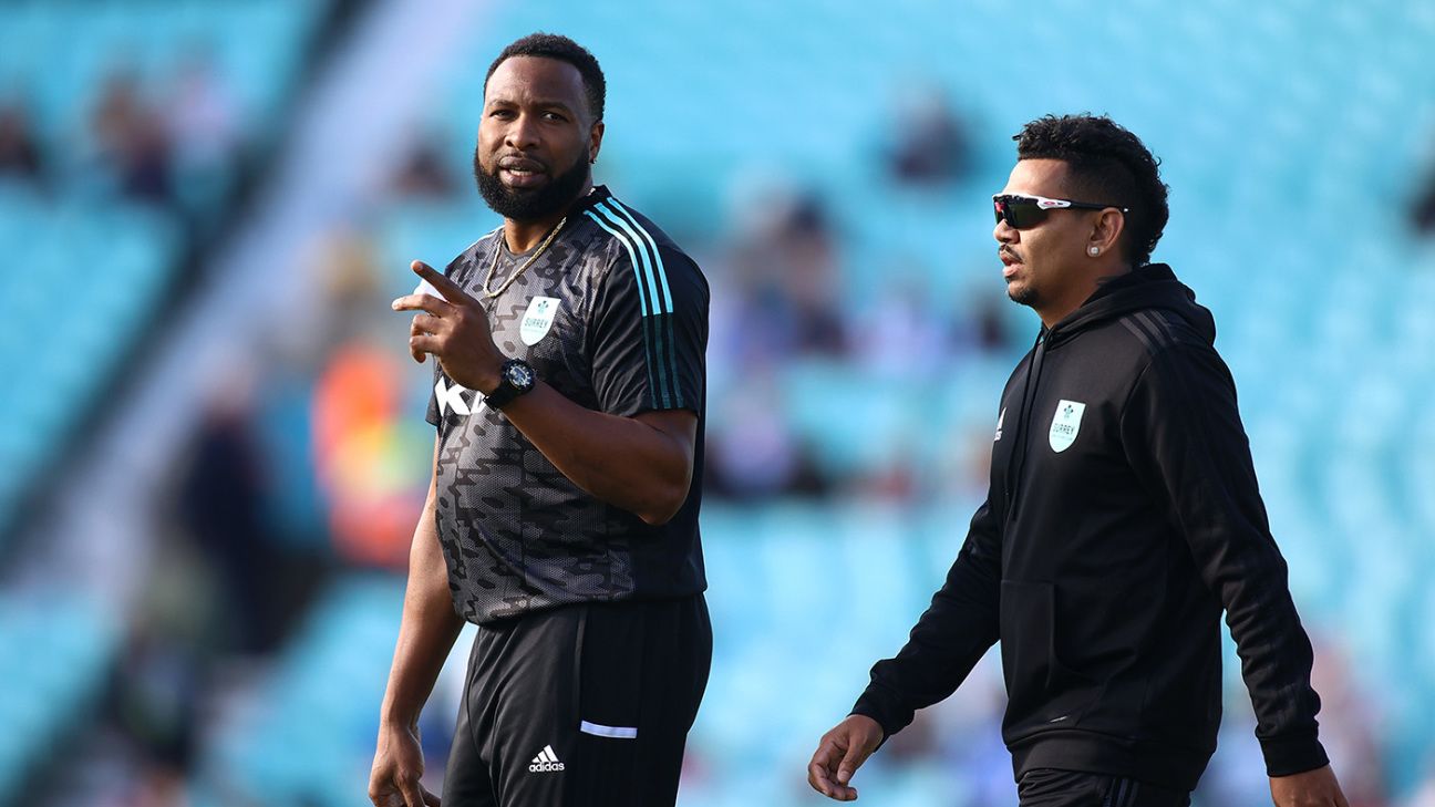 Knee surgery rules Kieron Pollard out of rest of Surrey