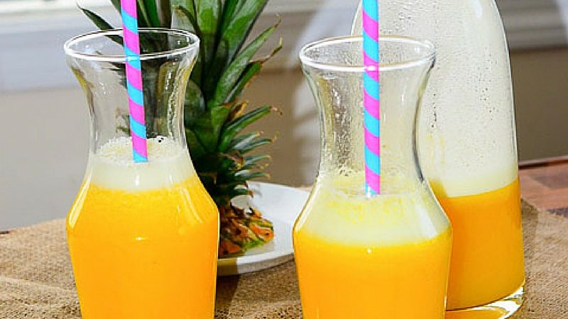 Best Homemade Pineapple Juice