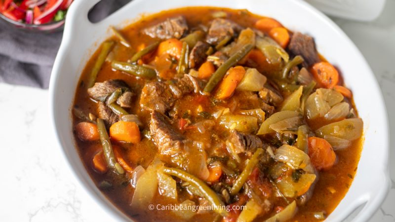 Haitian Beef and Vegetable Stew