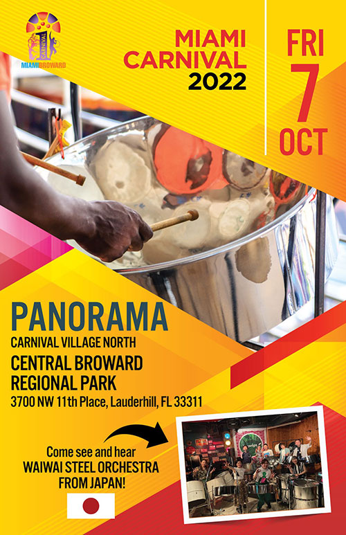 Reigning Miami Carnival Panorama Steelband, Metro Steel Orchestra Looks to