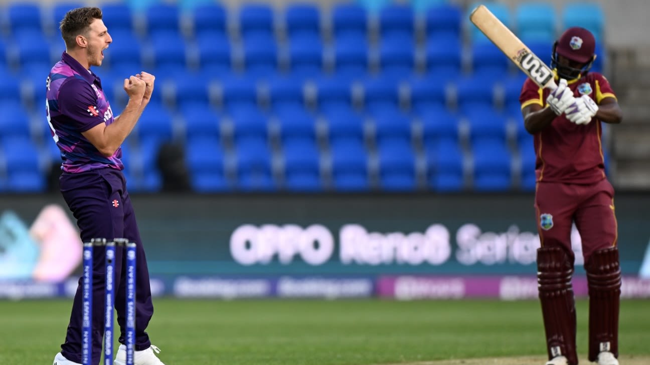 Scotland bowlers script huge upset against West Indies