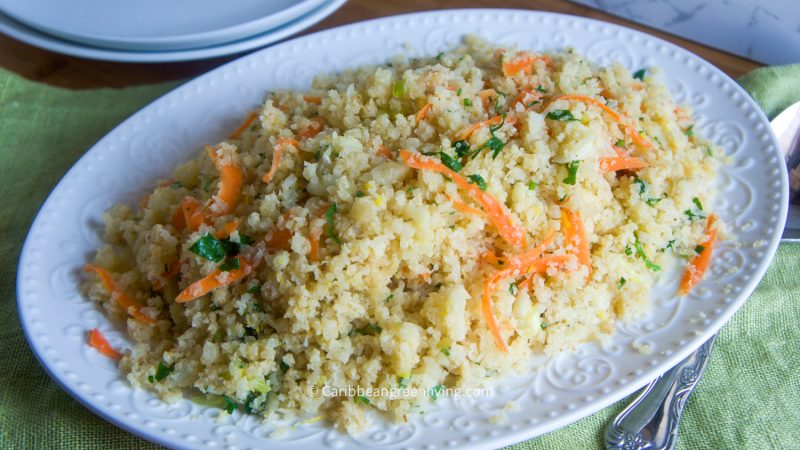 Lemon Cauliflower Rice