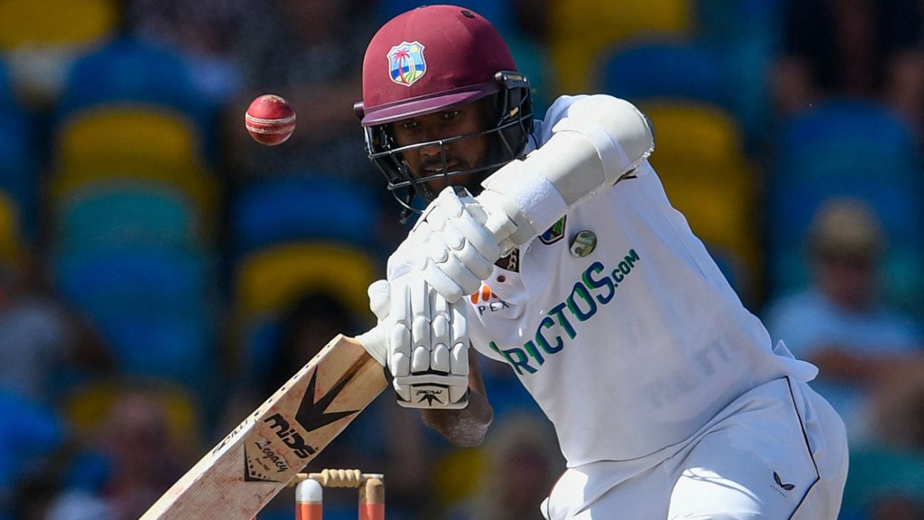 Brathwaite, Brooks and Holder find early form for West Indies