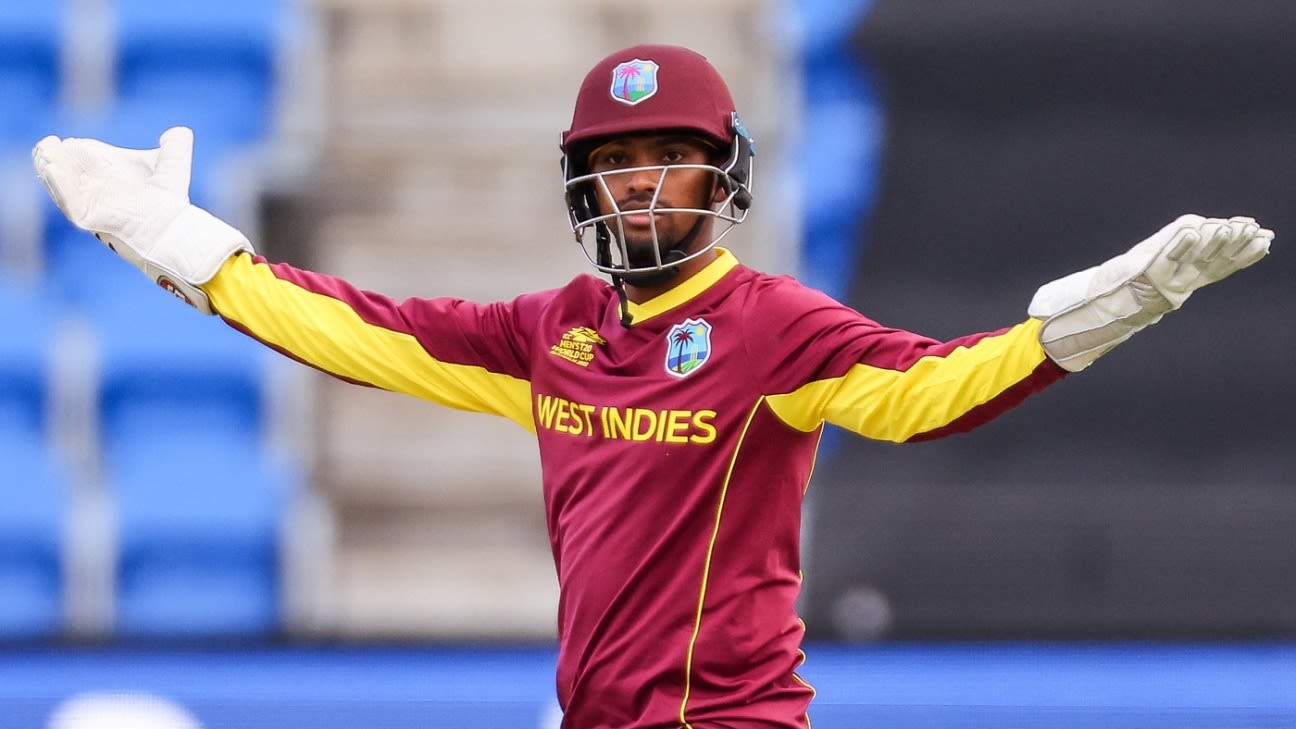 Nicholas Pooran steps down as West Indies white-ball captain