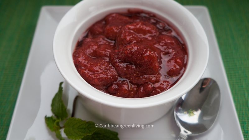 Homemade Strawberry Sauce