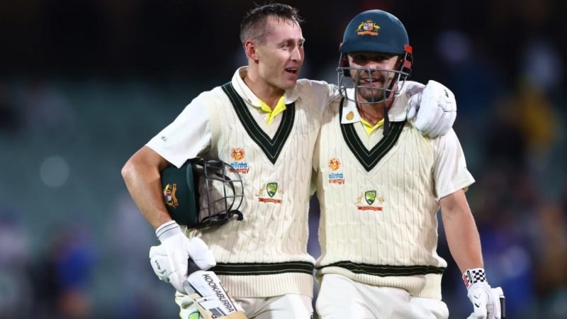 Labuschagne and Head post dominant twin tons